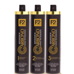 Kit Repositor de Carbono F2 Cosméticos - 3 passos