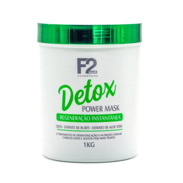Máscara Detox Power Mask F2 Cosméticos 1 kg