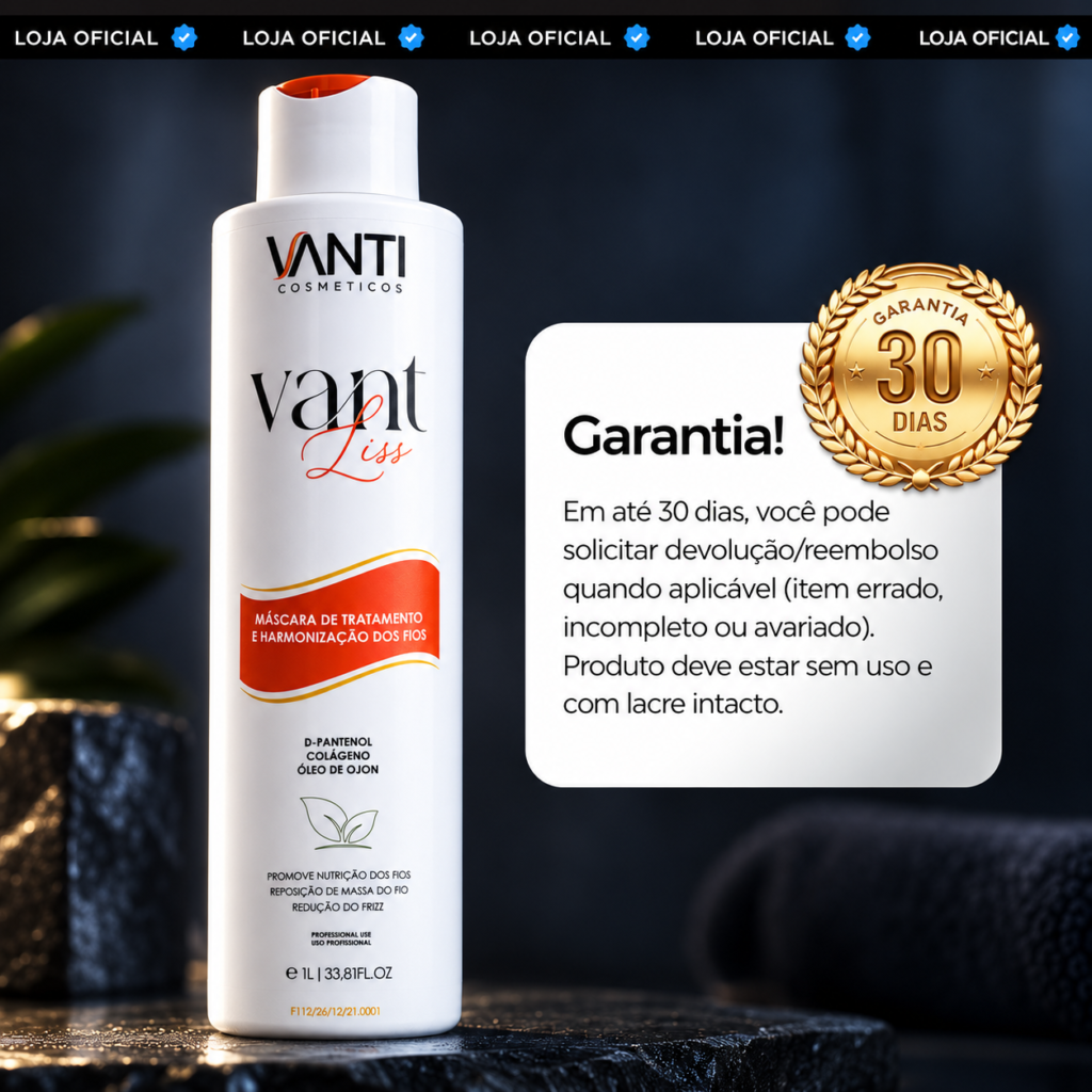 Harmonização dos fios VantLiss 1L