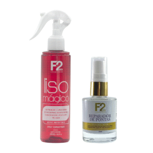 Kit Liso Mágico + Reparador de Pontas F2